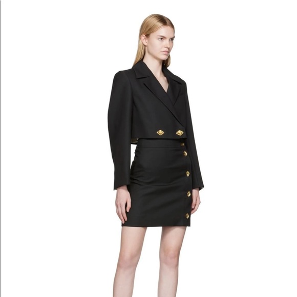 Ganni Skirt with Gold Buttons NWT - Picture 4 of 6